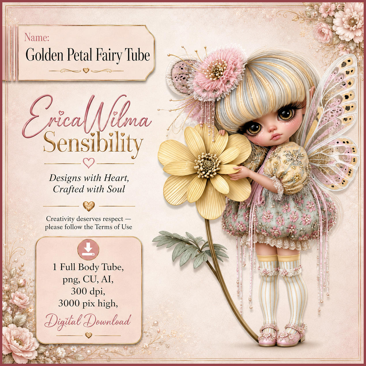 (image for) EW AI Tube Golden Pettal Fairy 2026